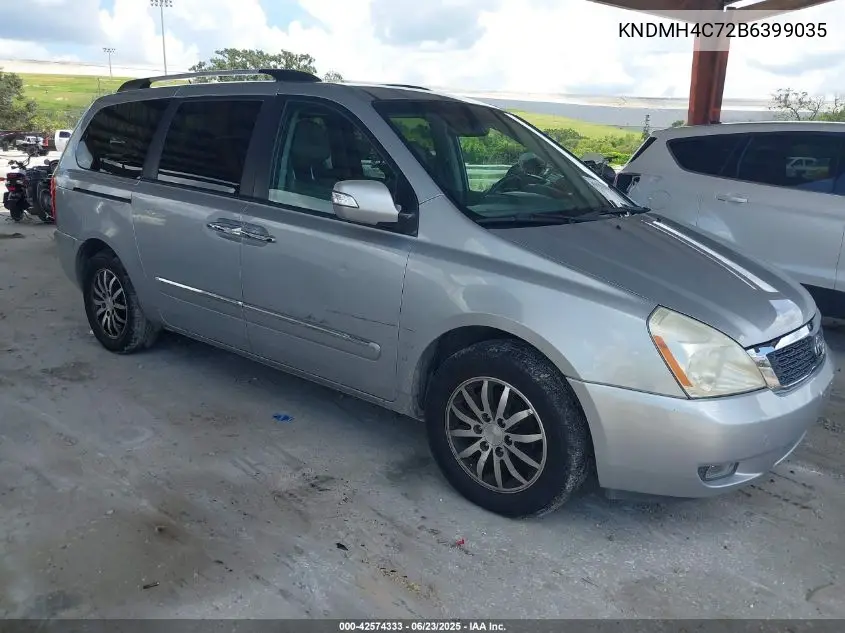 2011 Kia Sedona Ex VIN: KNDMH4C72B6399035 Lot: 42574333