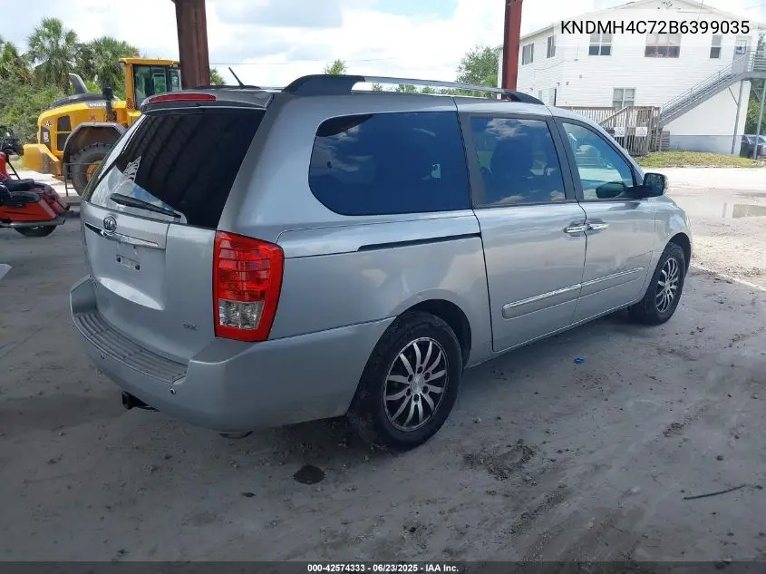 2011 Kia Sedona Ex VIN: KNDMH4C72B6399035 Lot: 42574333