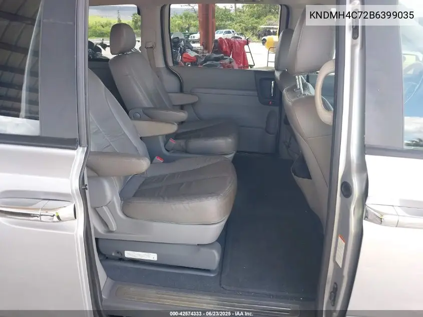 2011 Kia Sedona Ex VIN: KNDMH4C72B6399035 Lot: 42574333