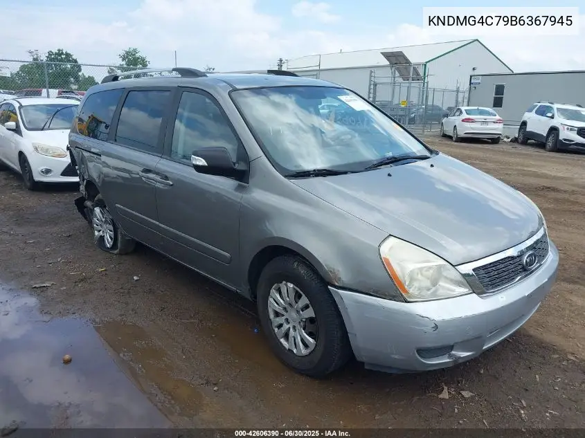 KNDMG4C79B6367945 2011 Kia Sedona Lx