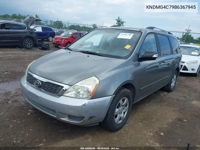 KNDMG4C79B6367945 2011 Kia Sedona Lx