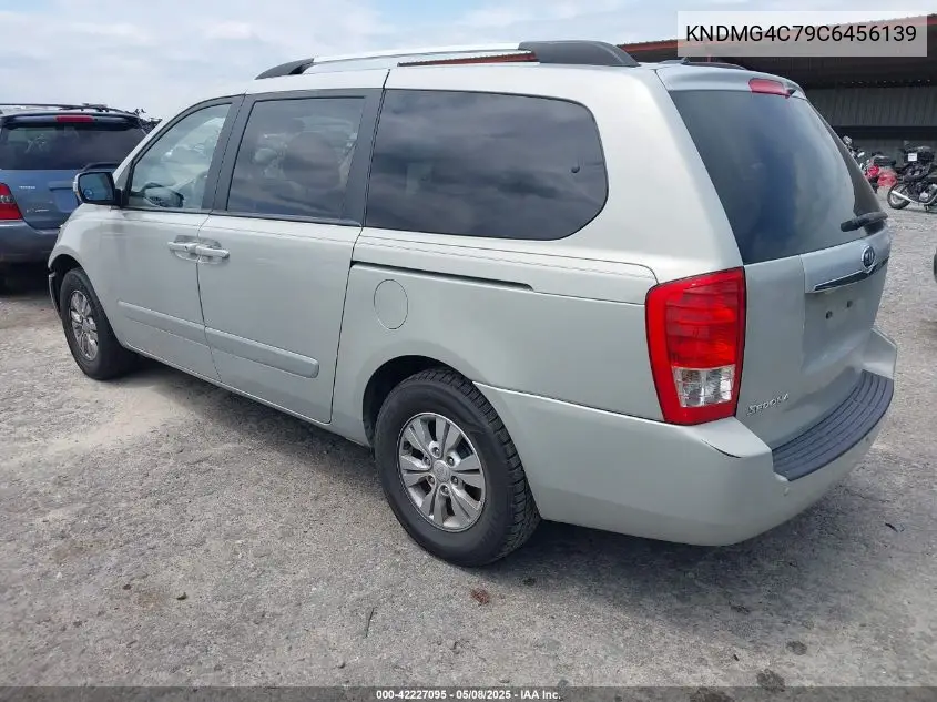 2012 Kia Sedona Lx VIN: KNDMG4C79C6456139 Lot: 42227095