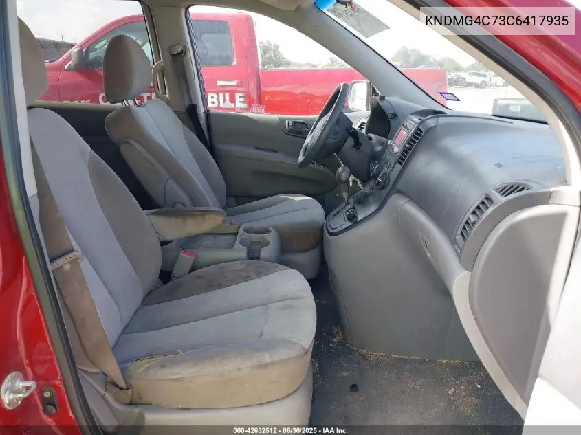 2012 Kia Sedona Lx VIN: KNDMG4C73C6417935 Lot: 42632512