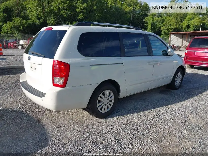 2012 Kia Sedona Lx VIN: KNDMG4C78C6477516 Lot: 42689901