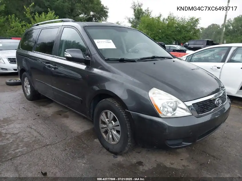 kndmg4c7xc6493717 KNDMG4C7XC6493717 2012 Kia Sedona Lx