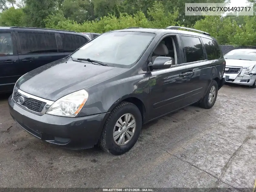 kndmg4c7xc6493717 KNDMG4C7XC6493717 2012 Kia Sedona Lx