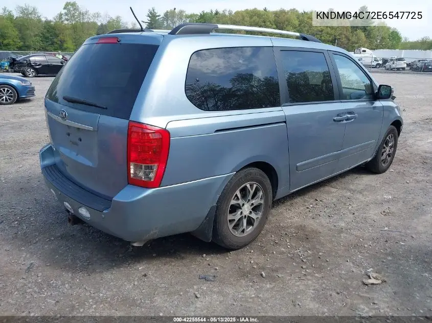 2014 Kia Sedona Lx VIN: KNDMG4C72E6547725 Lot: 42255544