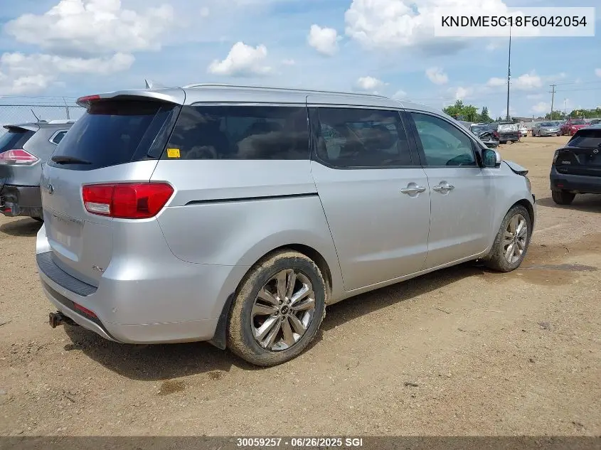 2015 Kia Sedona Sxl VIN: KNDME5C18F6042054 Lot: 30059257
