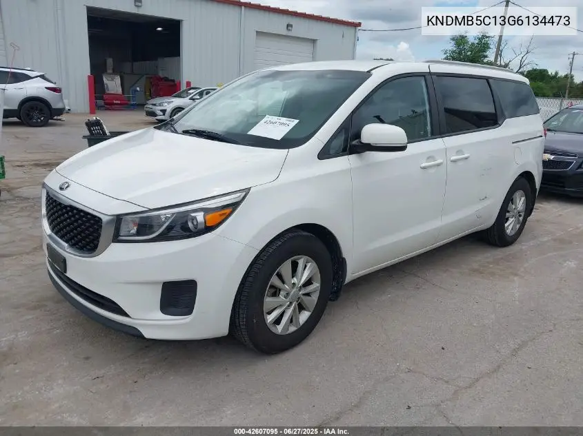 2016 Kia Sedona Lx VIN: KNDMB5C13G6134473 Lot: 42607095