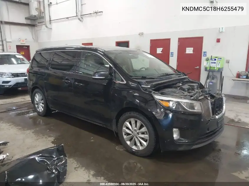 2017 Kia Sedona Ex VIN: KNDMC5C18H6255479 Lot: 42580104