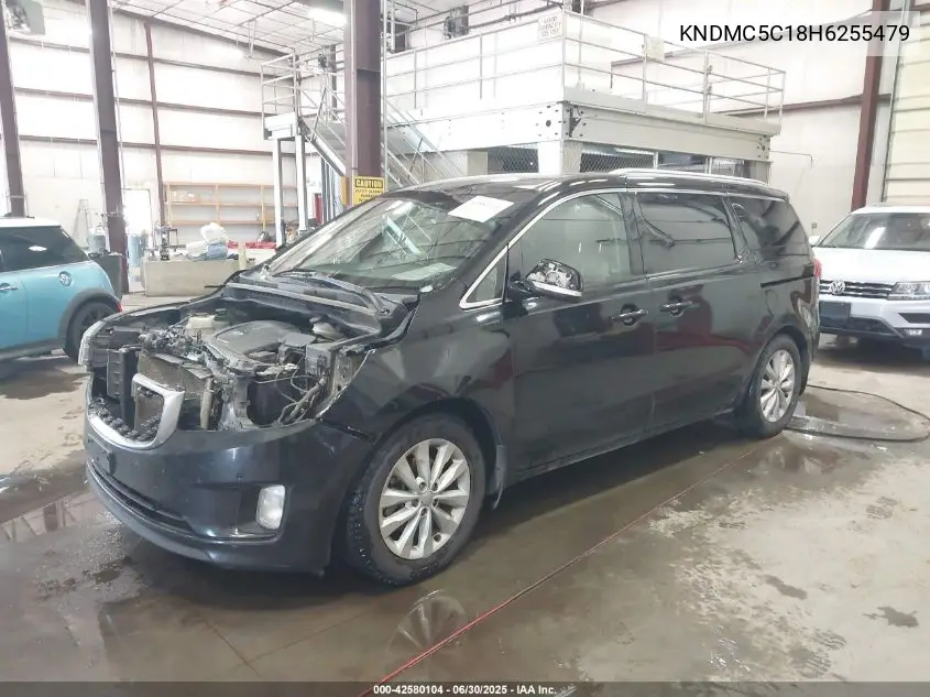 2017 Kia Sedona Ex VIN: KNDMC5C18H6255479 Lot: 42580104
