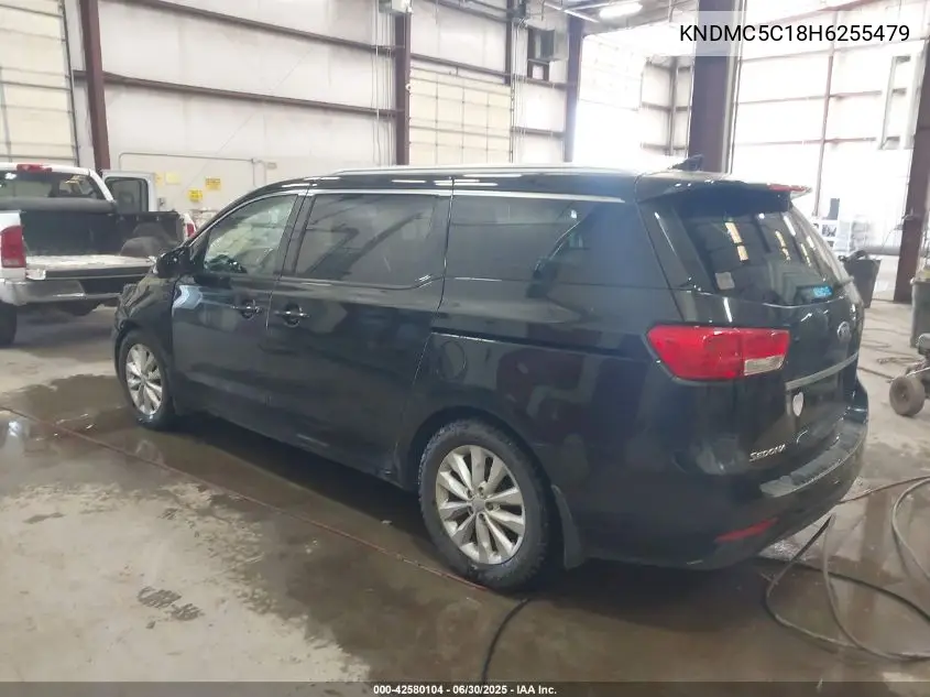 2017 Kia Sedona Ex VIN: KNDMC5C18H6255479 Lot: 42580104