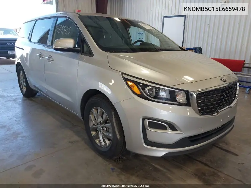 2020 Kia Sedona Lx VIN: KNDMB5C15L6659478 Lot: 42235769