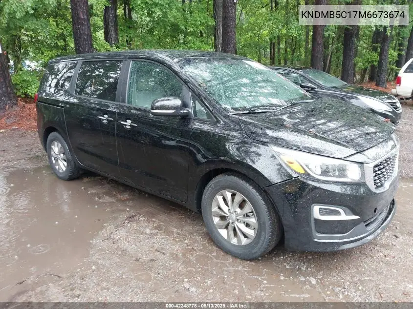2021 Kia Sedona Lx VIN: KNDMB5C17M6673674 Lot: 42248778