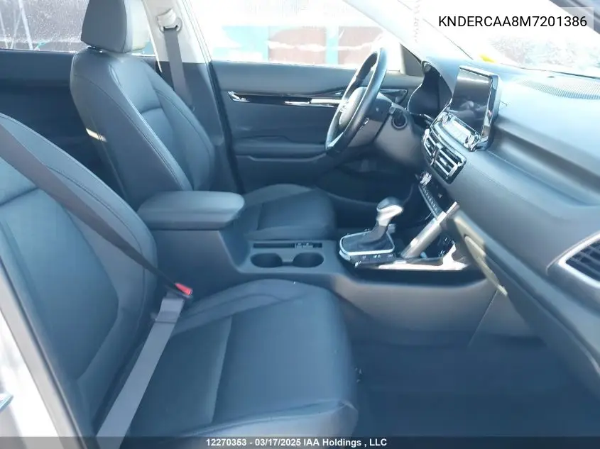 2021 Kia Seltos Ex/Ex Premium VIN: KNDERCAA8M7201386 Lot: 12270353