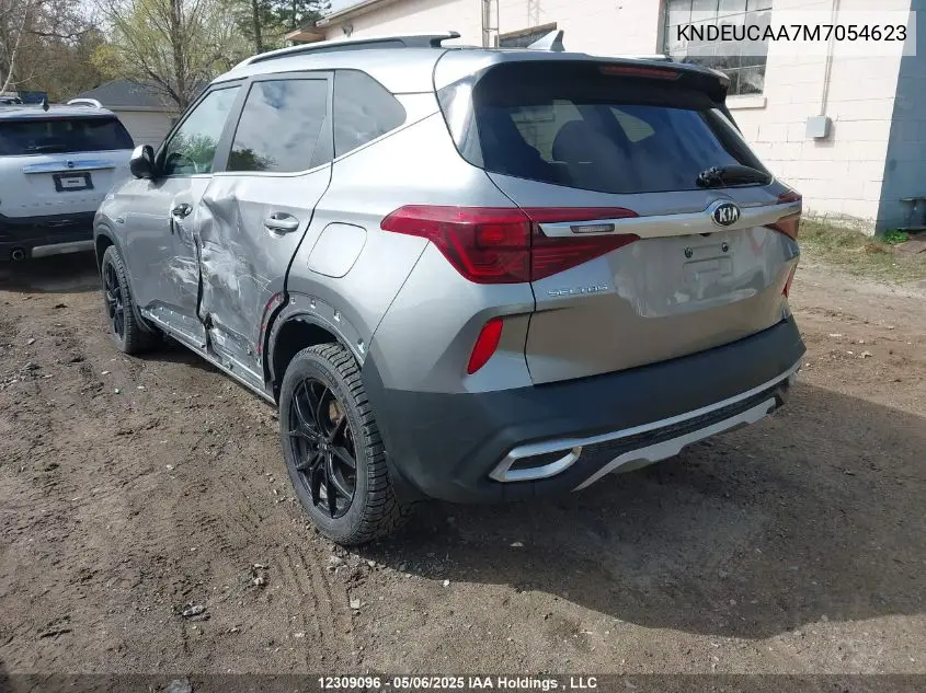 2021 Kia Seltos Ex VIN: KNDEUCAA7M7054623 Lot: 12309096X