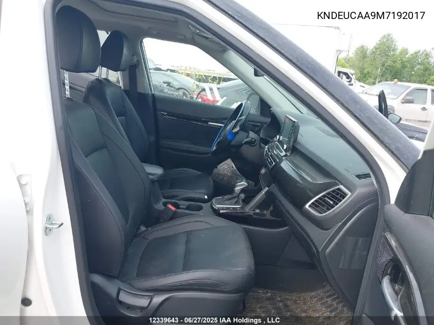 2021 Kia Seltos S VIN: KNDEUCAA9M7192017 Lot: 12339643