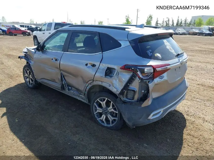 2021 Kia Seltos Ex/Ex Premium VIN: KNDERCAA6M7199346 Lot: 12342030