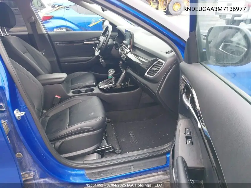 2021 Kia Seltos S VIN: KNDEUCAA3M7136977 Lot: 12351452