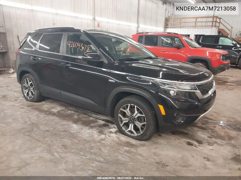 2021 Kia Seltos Ex VIN: KNDERCAA7M7213058 Lot: 42604578