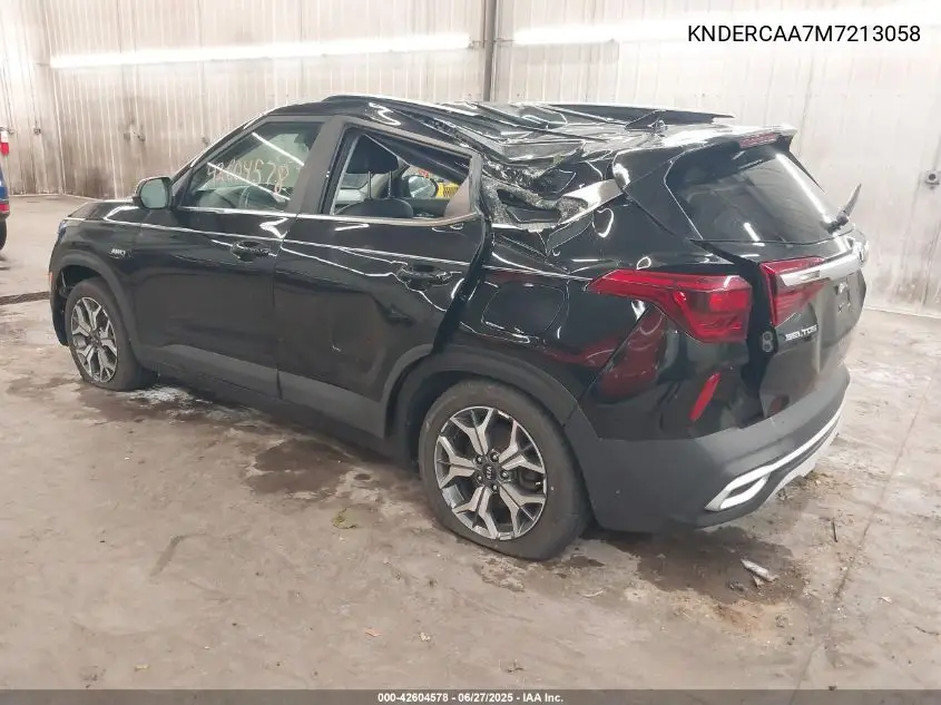 2021 Kia Seltos Ex VIN: KNDERCAA7M7213058 Lot: 42604578