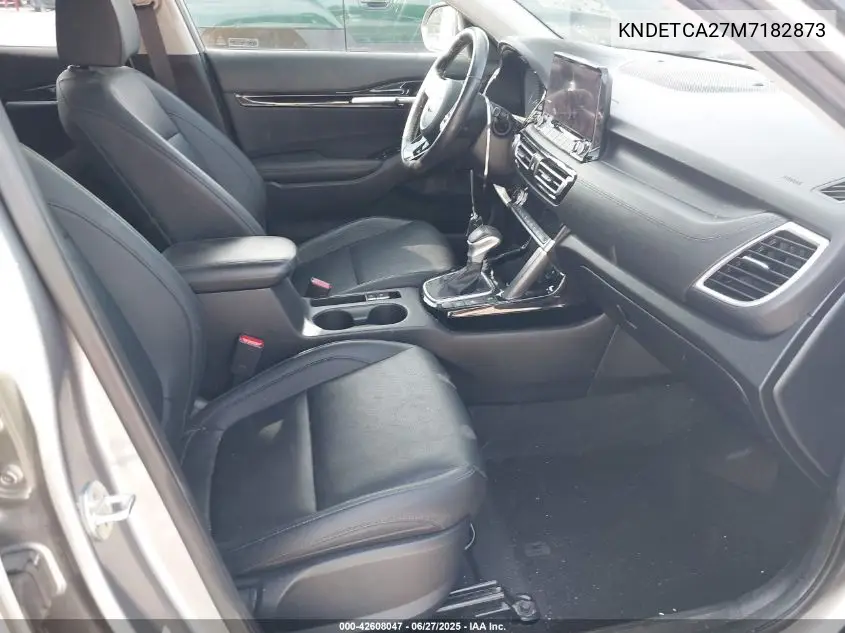 2021 Kia Seltos Sx Turbo VIN: KNDETCA27M7182873 Lot: 42608047