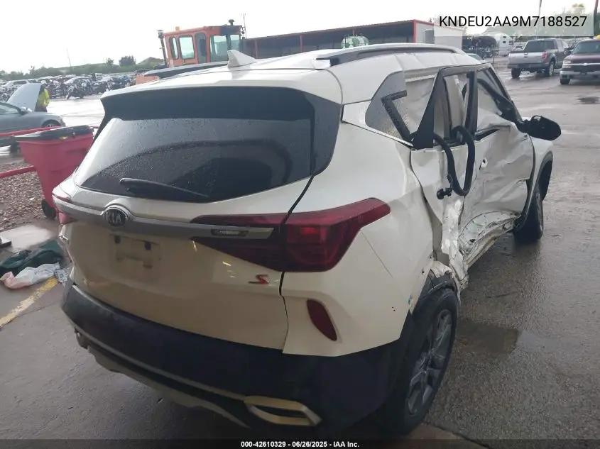 2021 Kia Seltos S VIN: KNDEU2AA9M7188527 Lot: 42610329