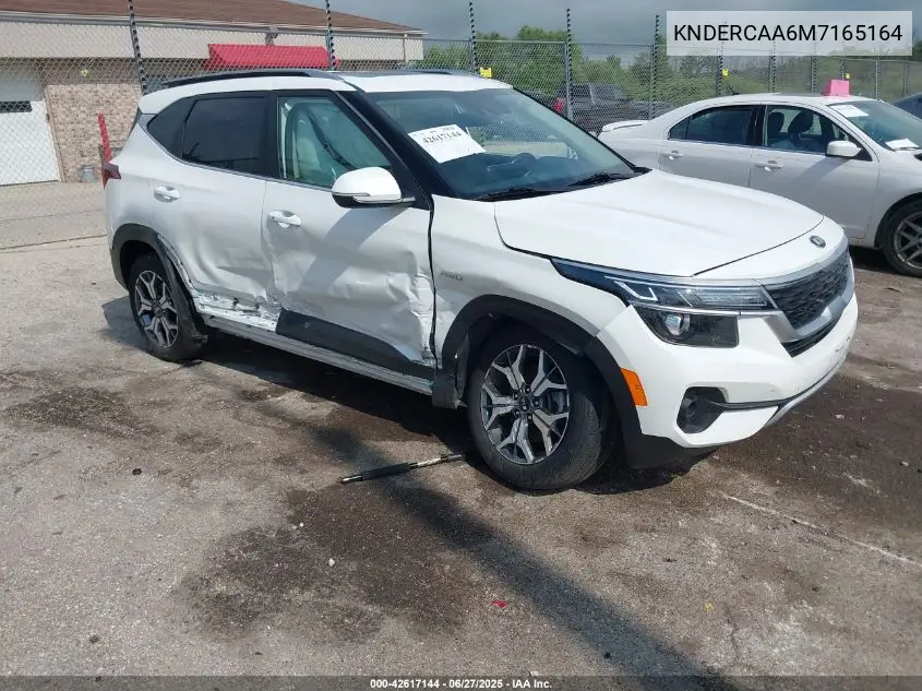 2021 Kia Seltos Ex VIN: KNDERCAA6M7165164 Lot: 42617144