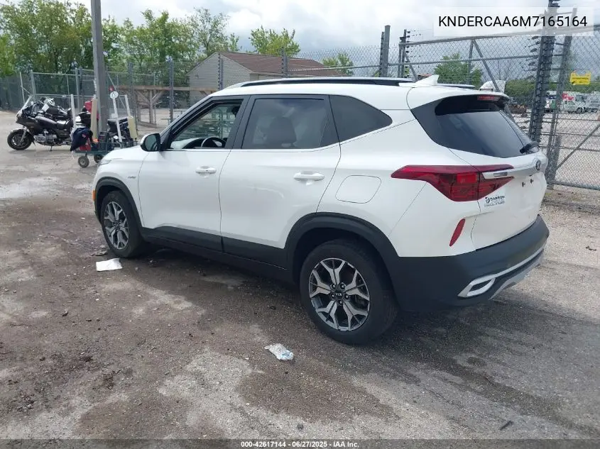 2021 Kia Seltos Ex VIN: KNDERCAA6M7165164 Lot: 42617144