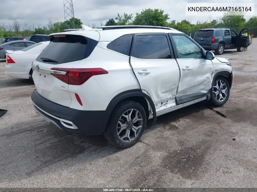 2021 Kia Seltos Ex VIN: KNDERCAA6M7165164 Lot: 42617144