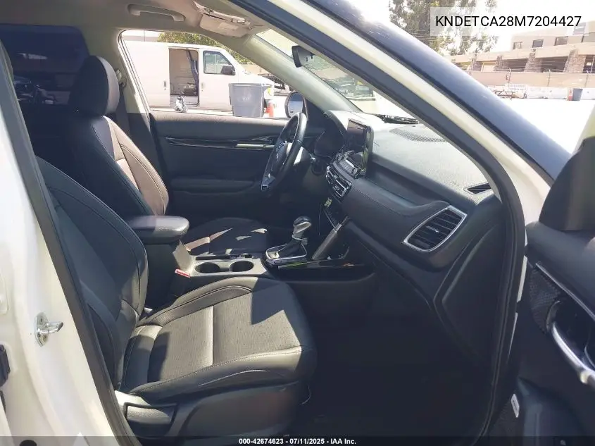 2021 Kia Seltos Sx Turbo VIN: KNDETCA28M7204427 Lot: 42674623
