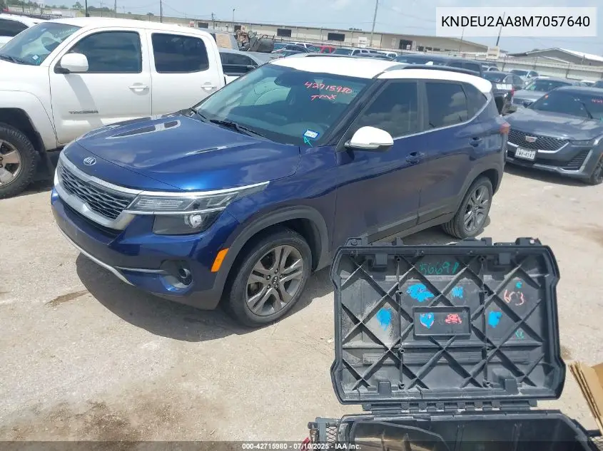 2021 Kia Seltos S VIN: KNDEU2AA8M7057640 Lot: 42715980