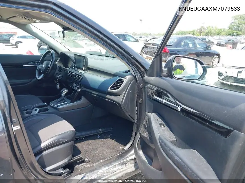 2021 Kia Seltos S VIN: KNDEUCAAXM7079533 Lot: 42716492