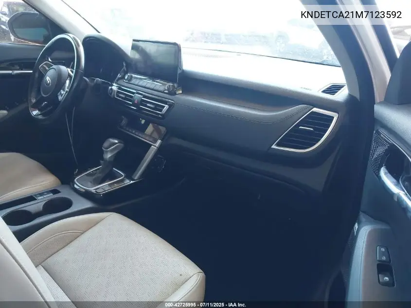 2021 Kia Seltos Sx Turbo VIN: KNDETCA21M7123592 Lot: 42725995