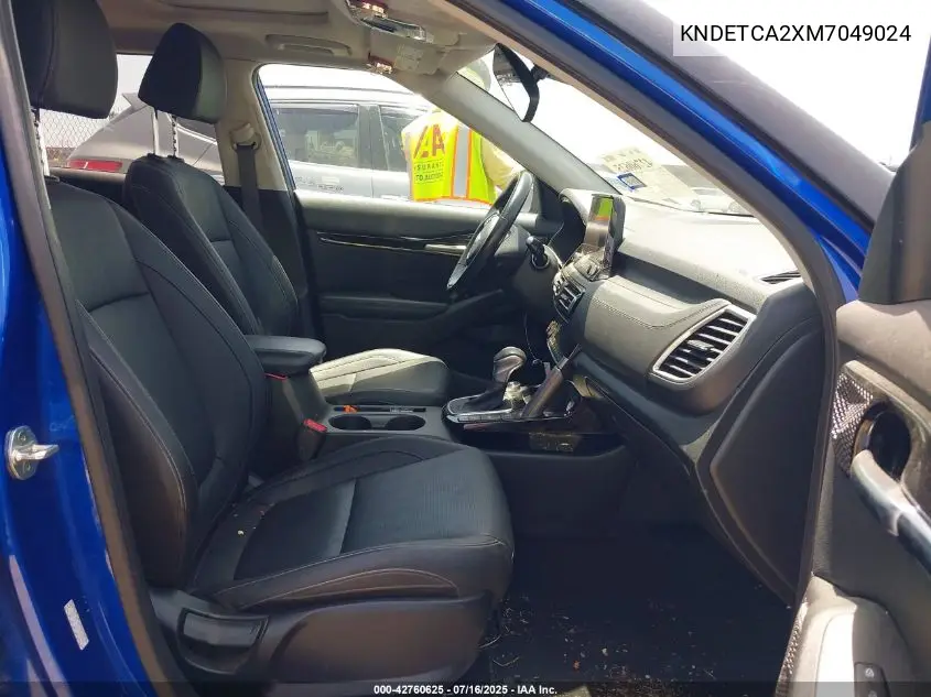 2021 Kia Seltos Sx Turbo VIN: KNDETCA2XM7049024 Lot: 42760625