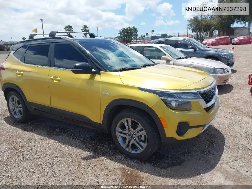 2022 Kia Seltos S VIN: KNDEUCAA4N7237298 Lot: 42243590