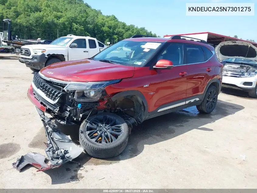 2022 Kia Seltos Nightfall Edition VIN: KNDEUCA25N7301275 Lot: 42589734