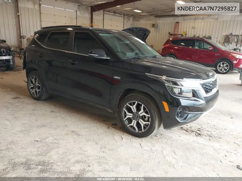 2022 Kia Seltos Ex VIN: KNDERCAA7N7295827 Lot: 42597267