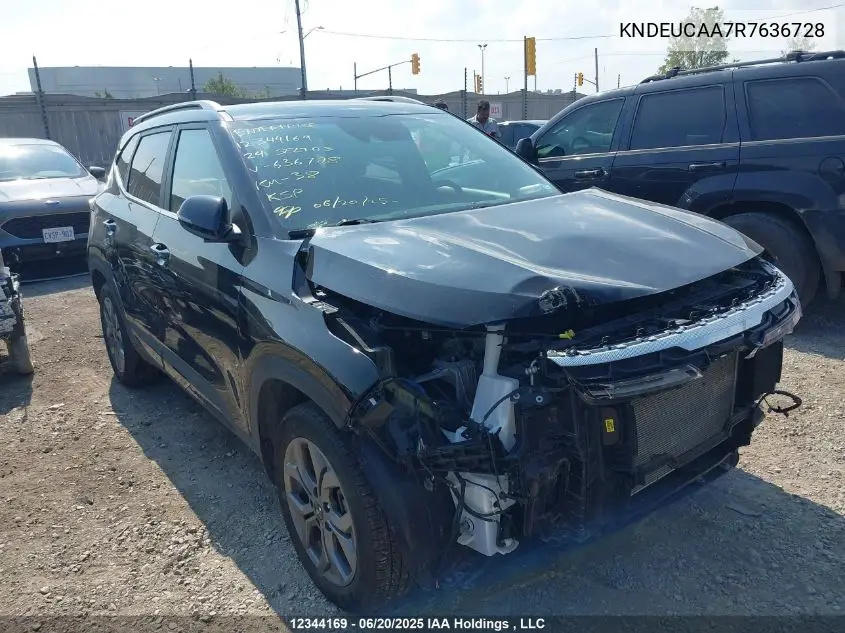 2024 Kia Seltos S VIN: KNDEUCAA7R7636728 Lot: 12344169