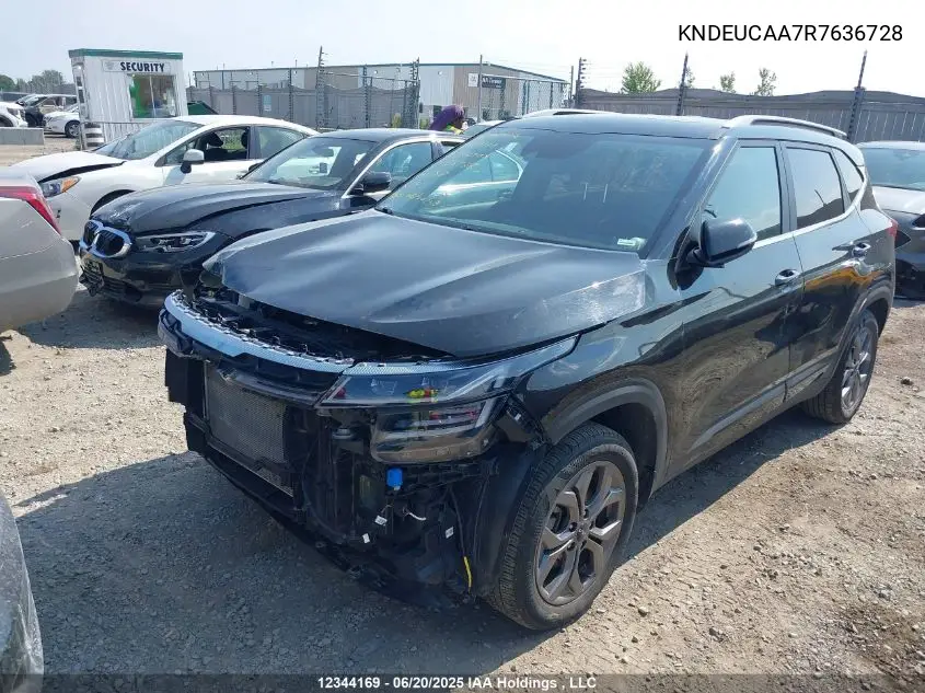2024 Kia Seltos S VIN: KNDEUCAA7R7636728 Lot: 12344169