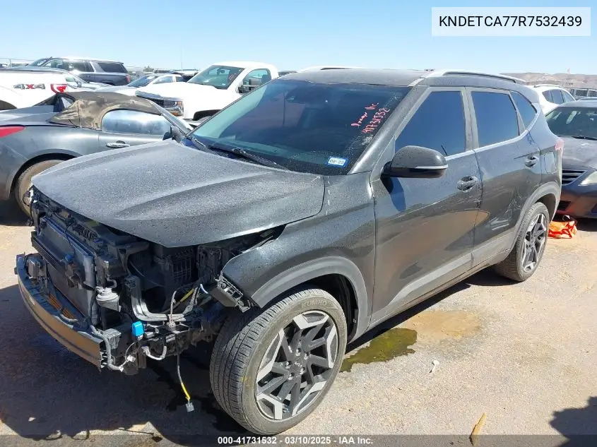 2024 Kia Seltos Sx Turbo VIN: KNDETCA77R7532439 Lot: 41731532