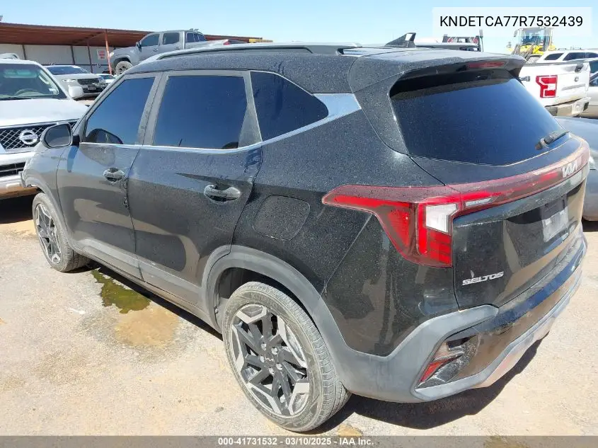 2024 Kia Seltos Sx Turbo VIN: KNDETCA77R7532439 Lot: 41731532