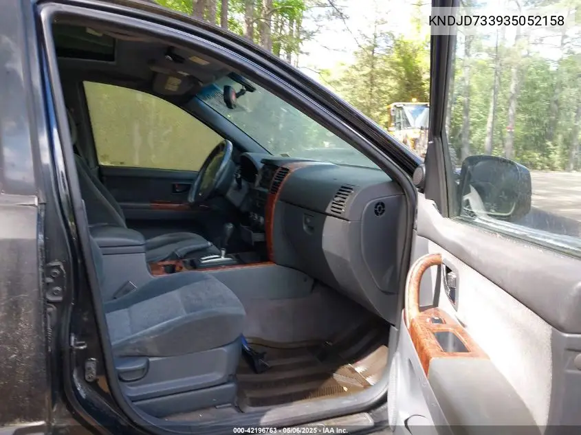 2003 Kia Sorento Ex/Lx VIN: KNDJD733935052158 Lot: 42196763