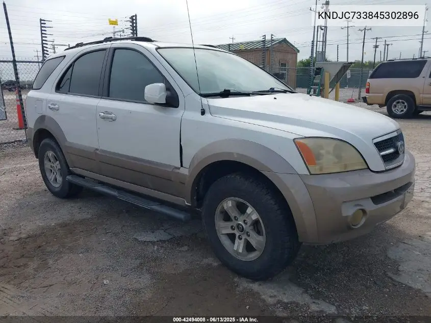 2004 Kia Sorento Ex/Lx VIN: KNDJC733845302896 Lot: 42494008