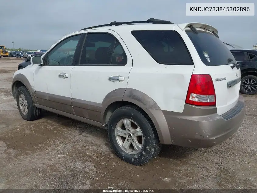 2004 Kia Sorento Ex/Lx VIN: KNDJC733845302896 Lot: 42494008