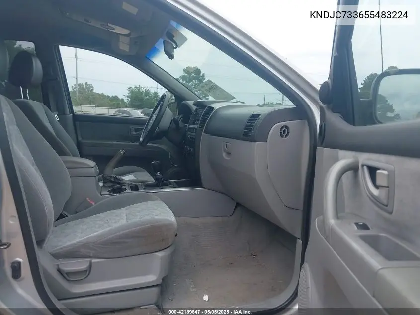 2005 Kia Sorento Ex/Lx VIN: KNDJC733655483224 Lot: 42189647