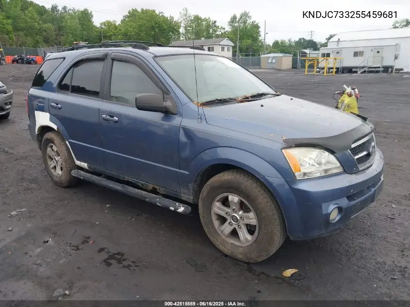 2005 Kia Sorento Ex/Lx VIN: KNDJC733255459681 Lot: 42515559
