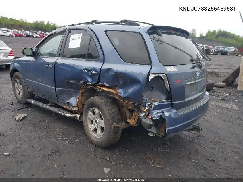 2005 Kia Sorento Ex/Lx VIN: KNDJC733255459681 Lot: 42515559