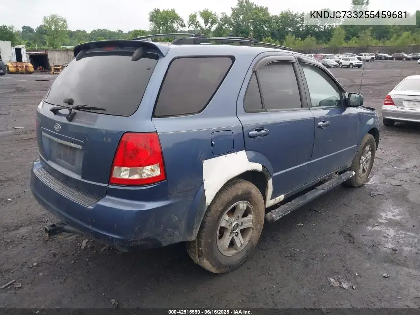 2005 Kia Sorento Ex/Lx VIN: KNDJC733255459681 Lot: 42515559