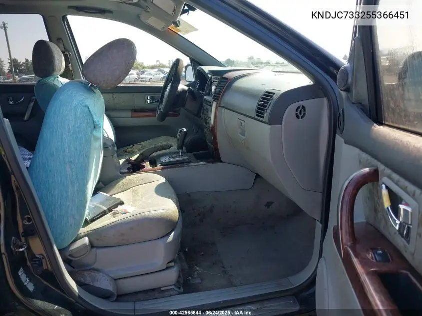 2005 Kia Sorento Ex/Lx VIN: KNDJC733255366451 Lot: 42565844